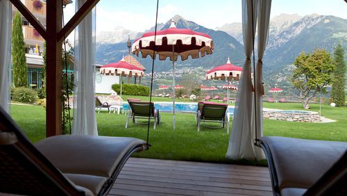 Hotel con piscina vicino a Merano