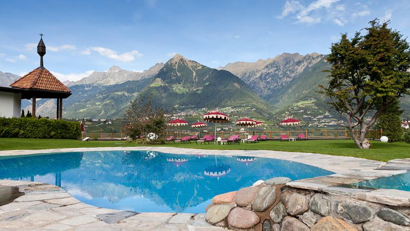 Das Hotel Burggräflerhof in Meran in Bildern