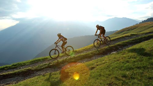 Sulla MTB a Merano